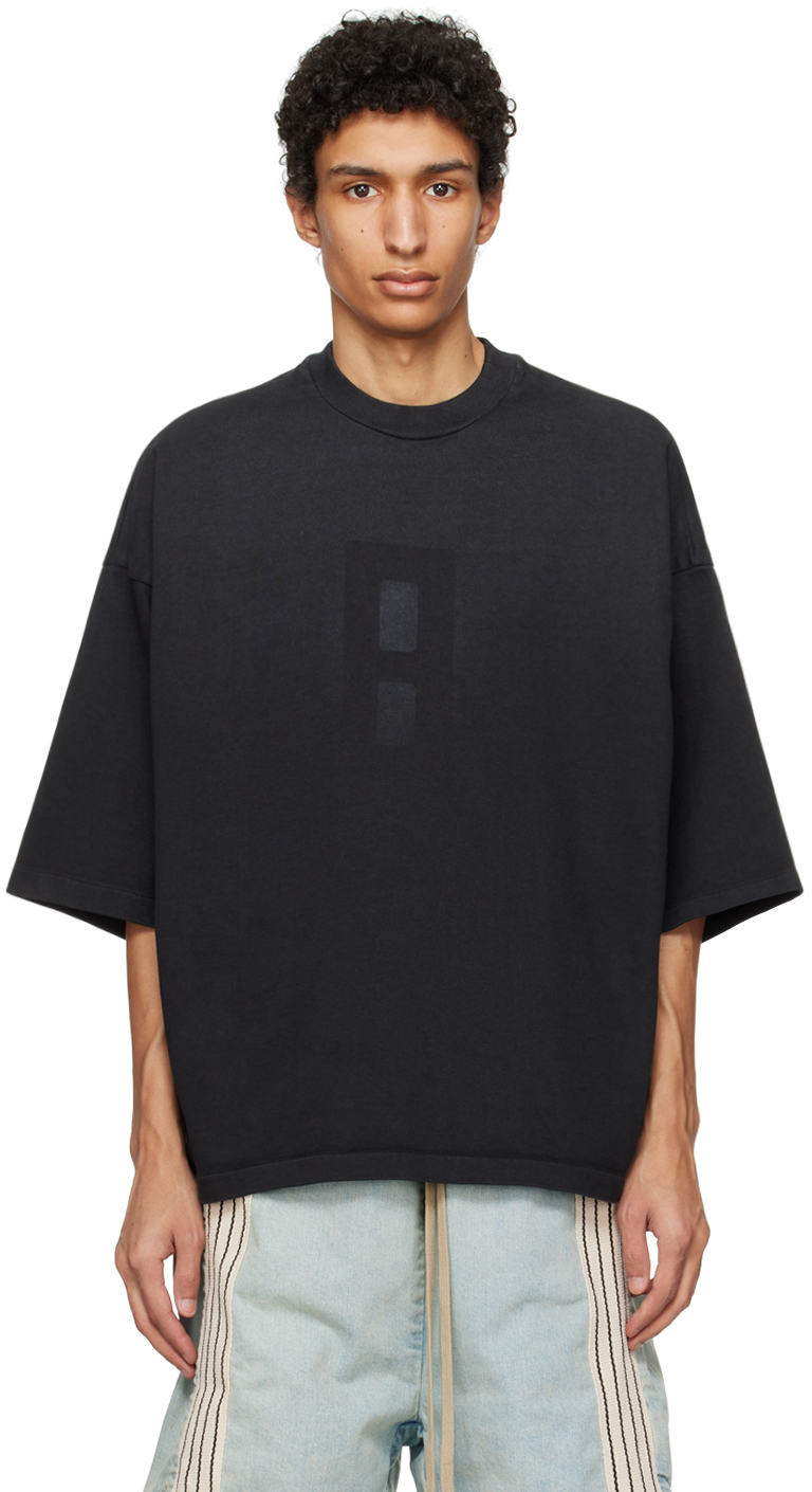 Black Airbrush 8 T-Shirt by Fear of God on Sale