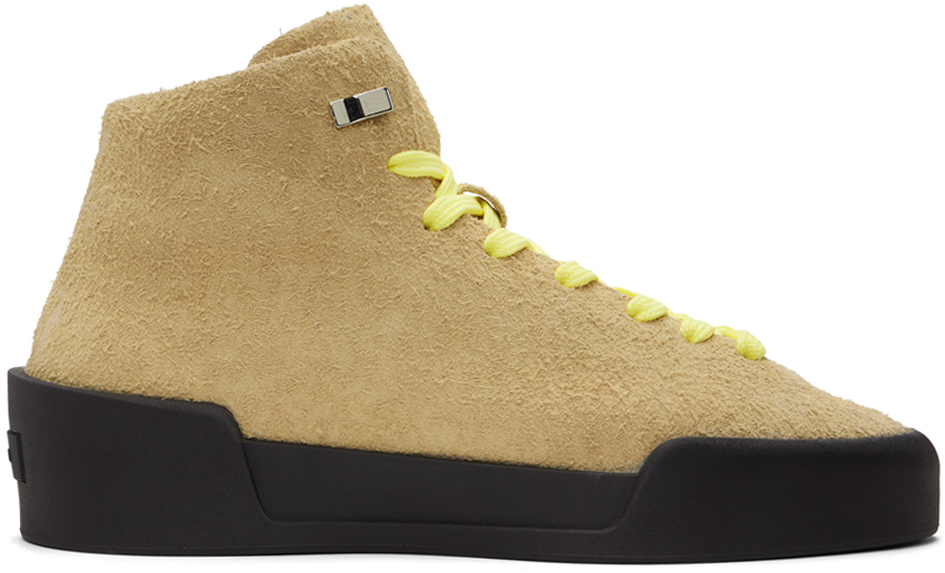 Shop Fear Of God Beige Hiker Sneakers In Sand