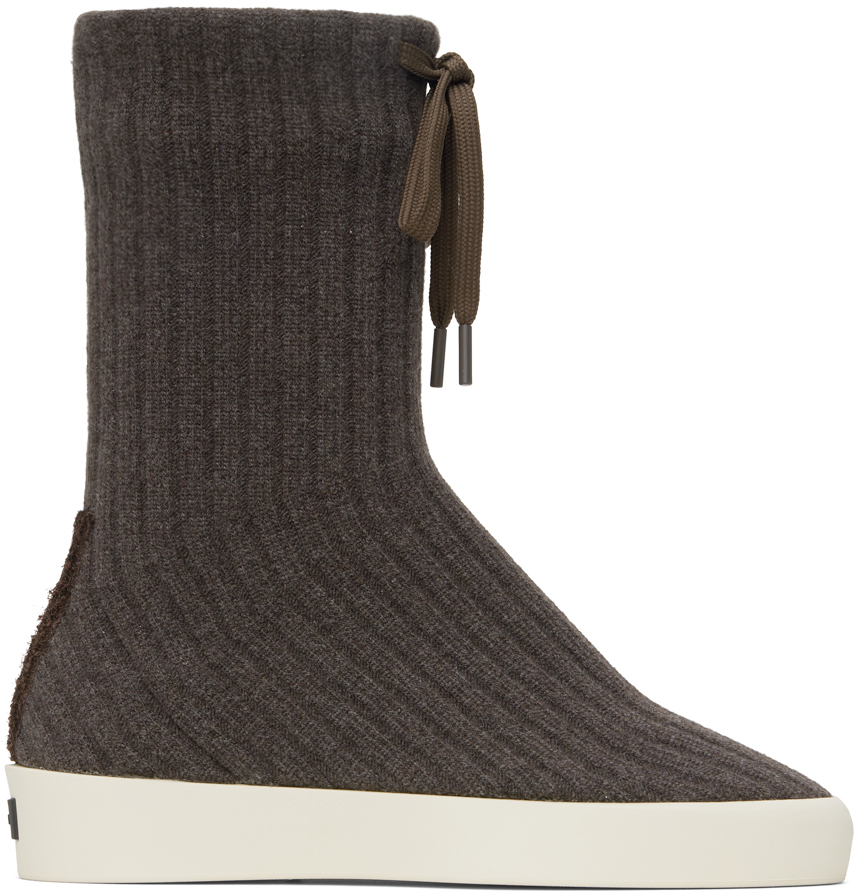 2025年のクリスマスの特別な衣装 Gray Moc Sale on God of Fear by Sneakers High Knit 靴