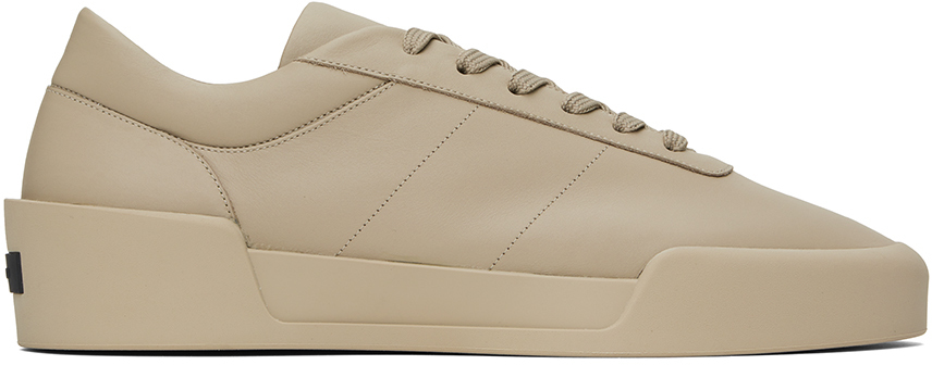 Shop Fear Of God Taupe Aerobic Low Sneakers