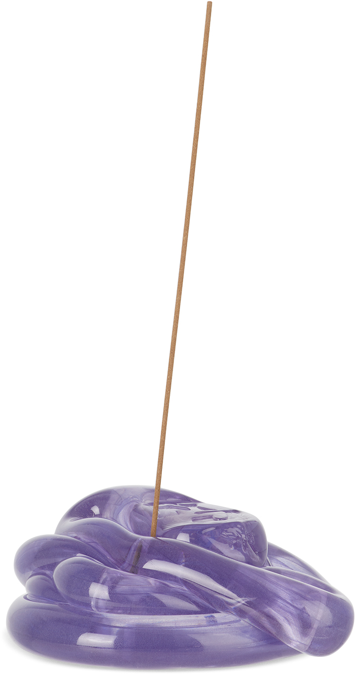 NIKO JUNE PURPLE SOFT ICE INCENSE HOLDER 