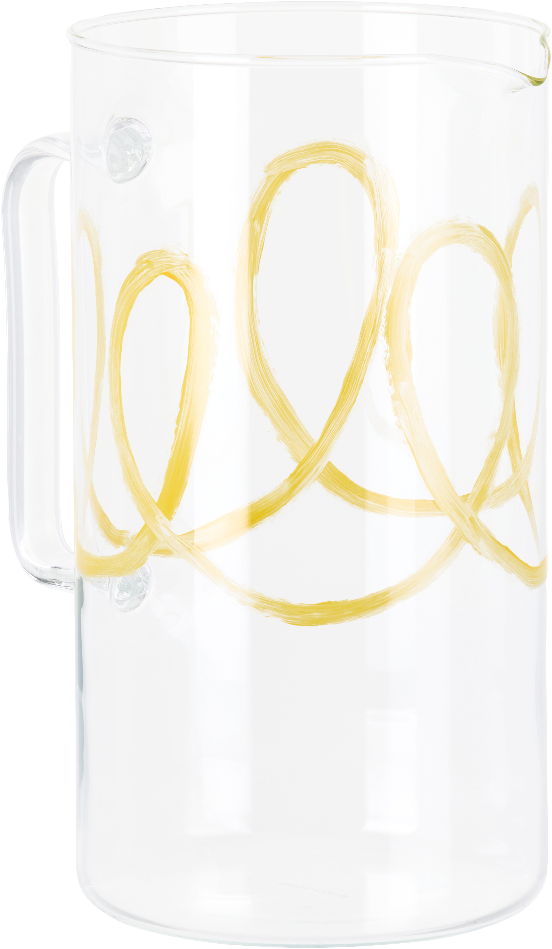 NIKO JUNE YELLOW SOFT SERVE PITCHER