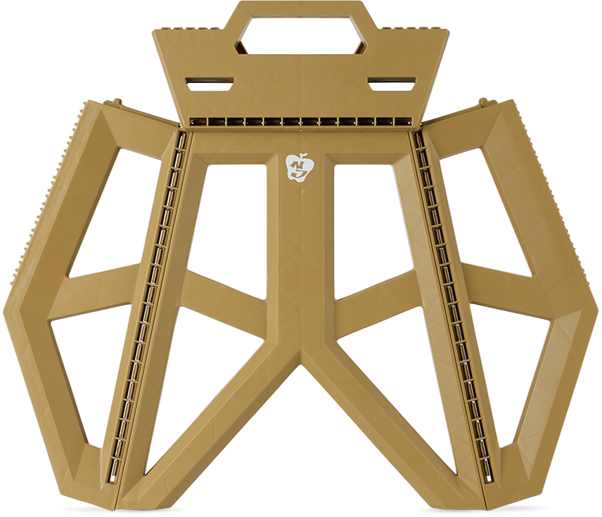Niko June Brown Pick Up Large Xtra Stool In Brown