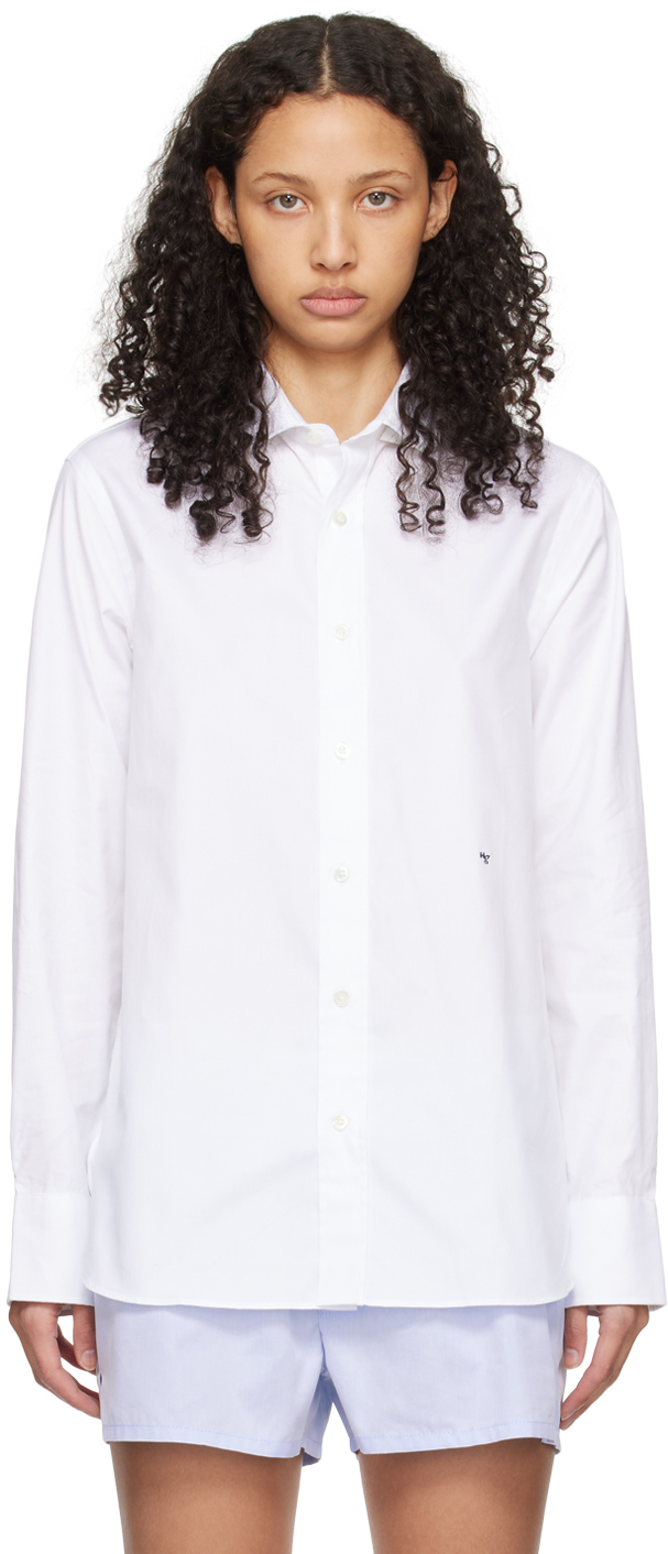 Shop Hommegirls White Classic Shirt