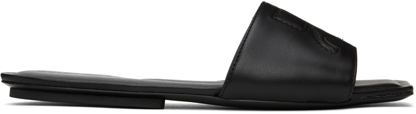 Courrèges Black 'AC' Sandals