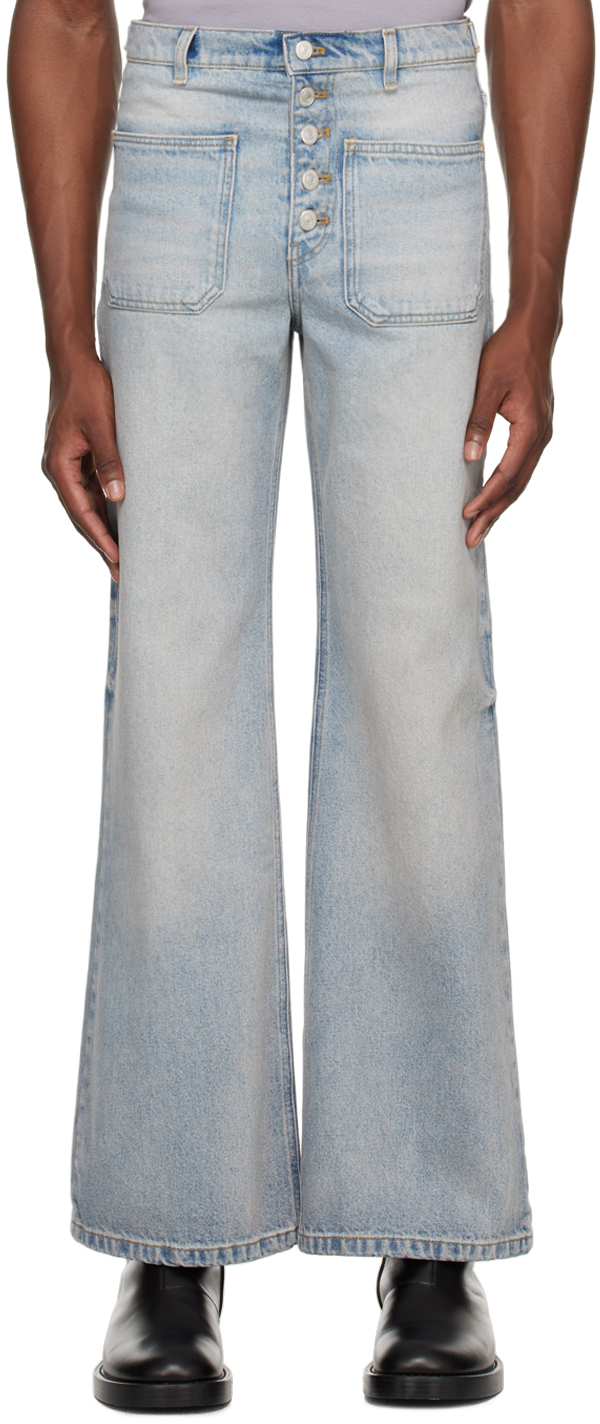 Courrèges Blue Multiflex Jeans