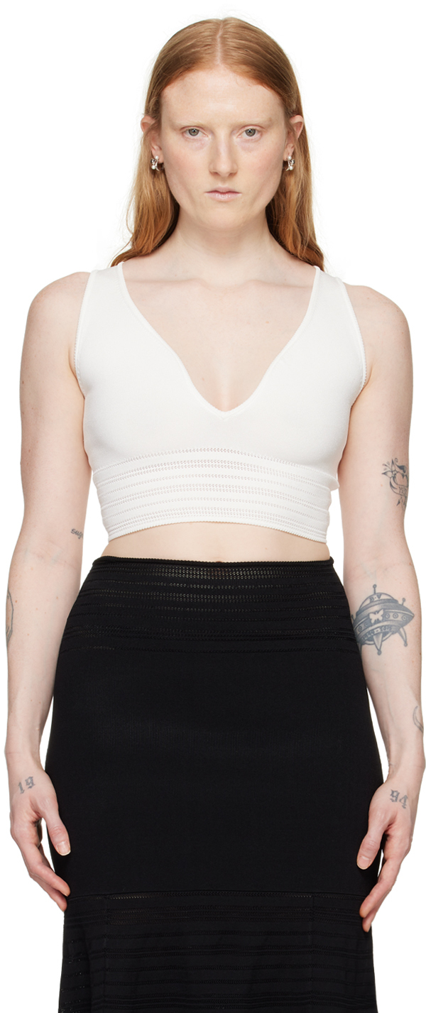 White Frame Detail Camisole