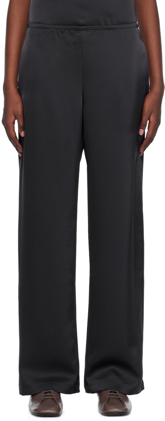 Navy Barb Trousers