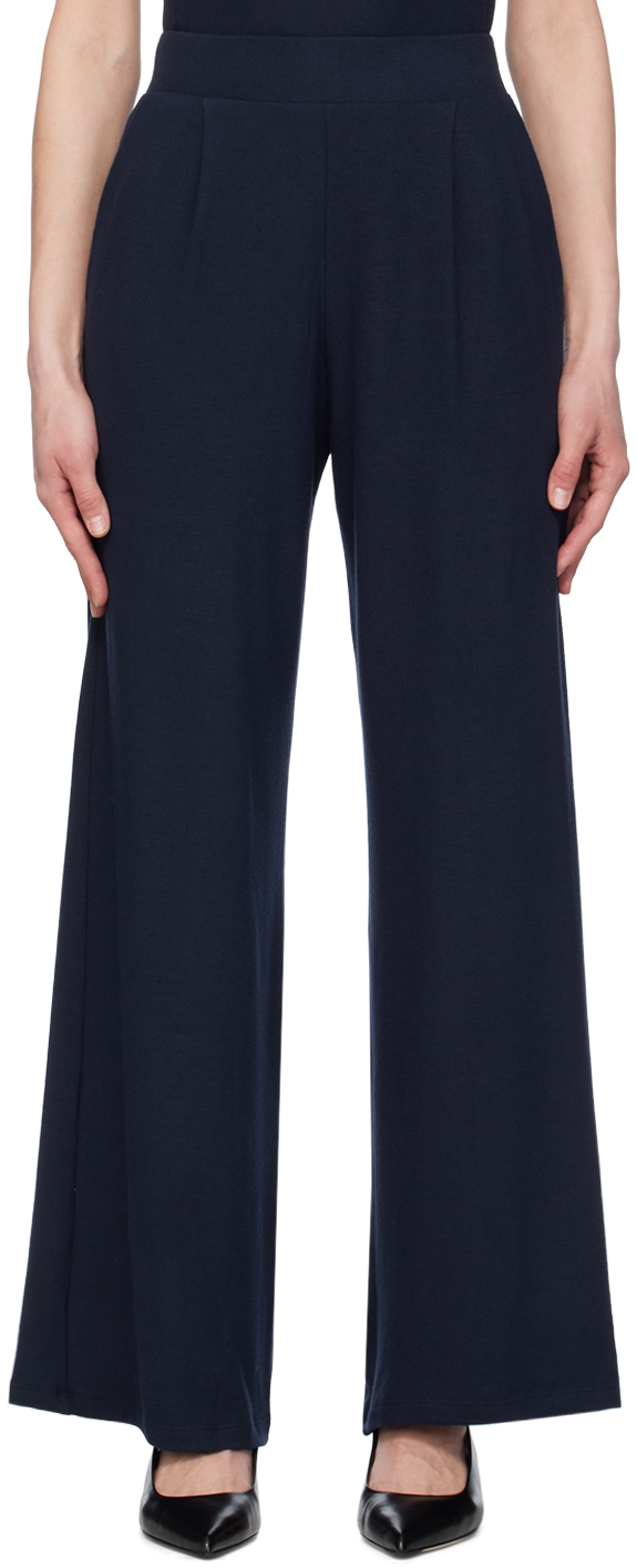 Navy Lauren Lounge Pants by LESET on Sale