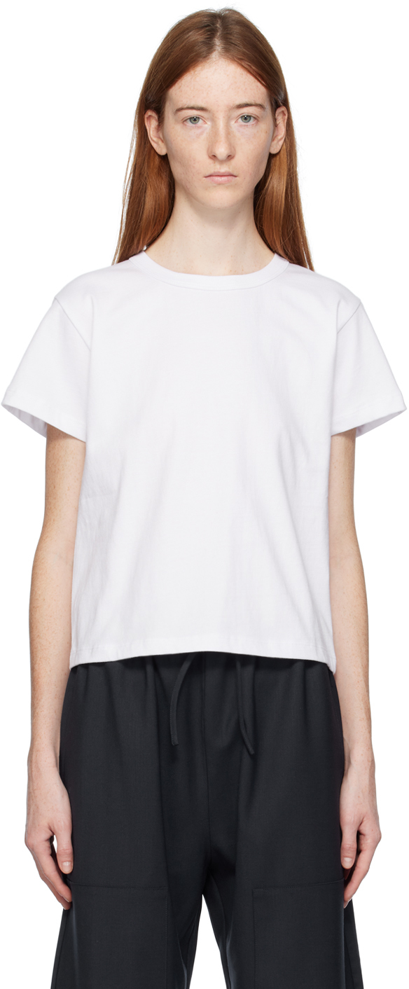 LESET: White 'The Margo' T-Shirt | SSENSE UK