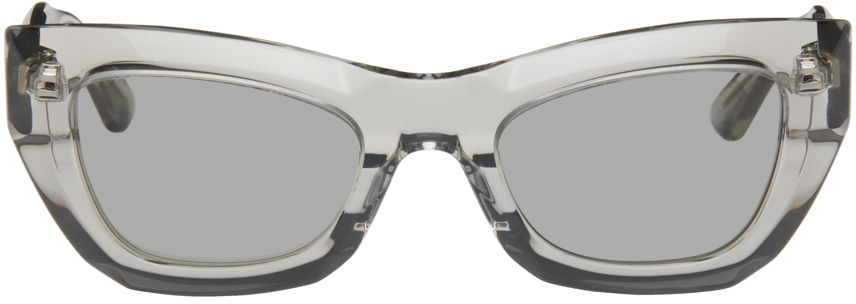 Gray Cat-Eye Sunglasses