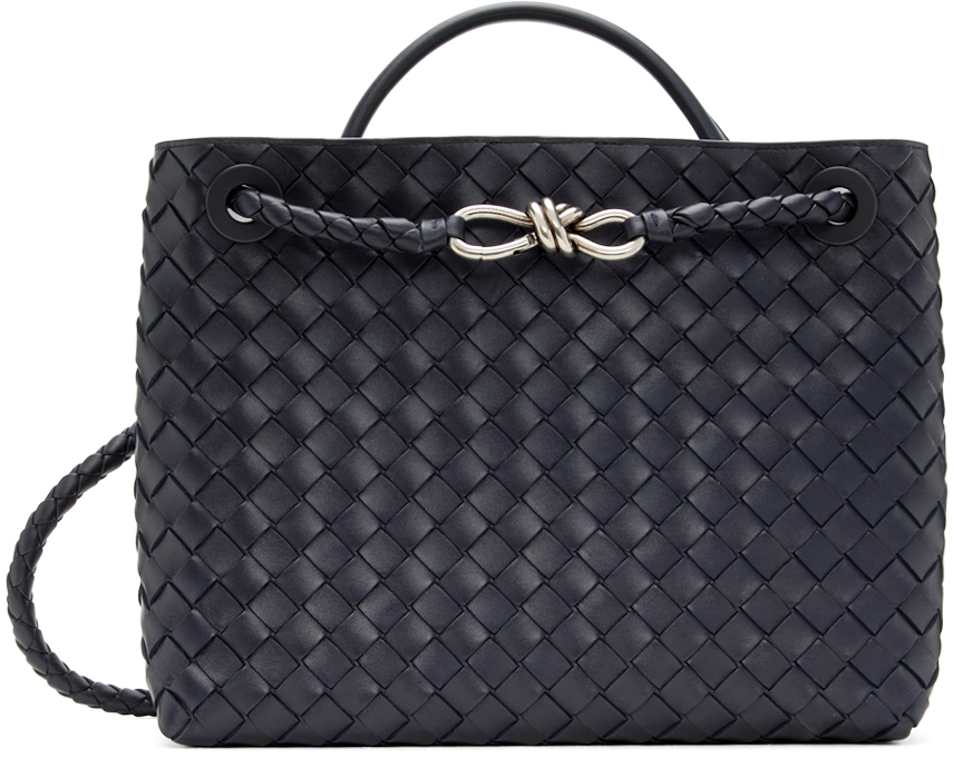 Top Handle Raffia Tote - Black Mélange – Kassatex