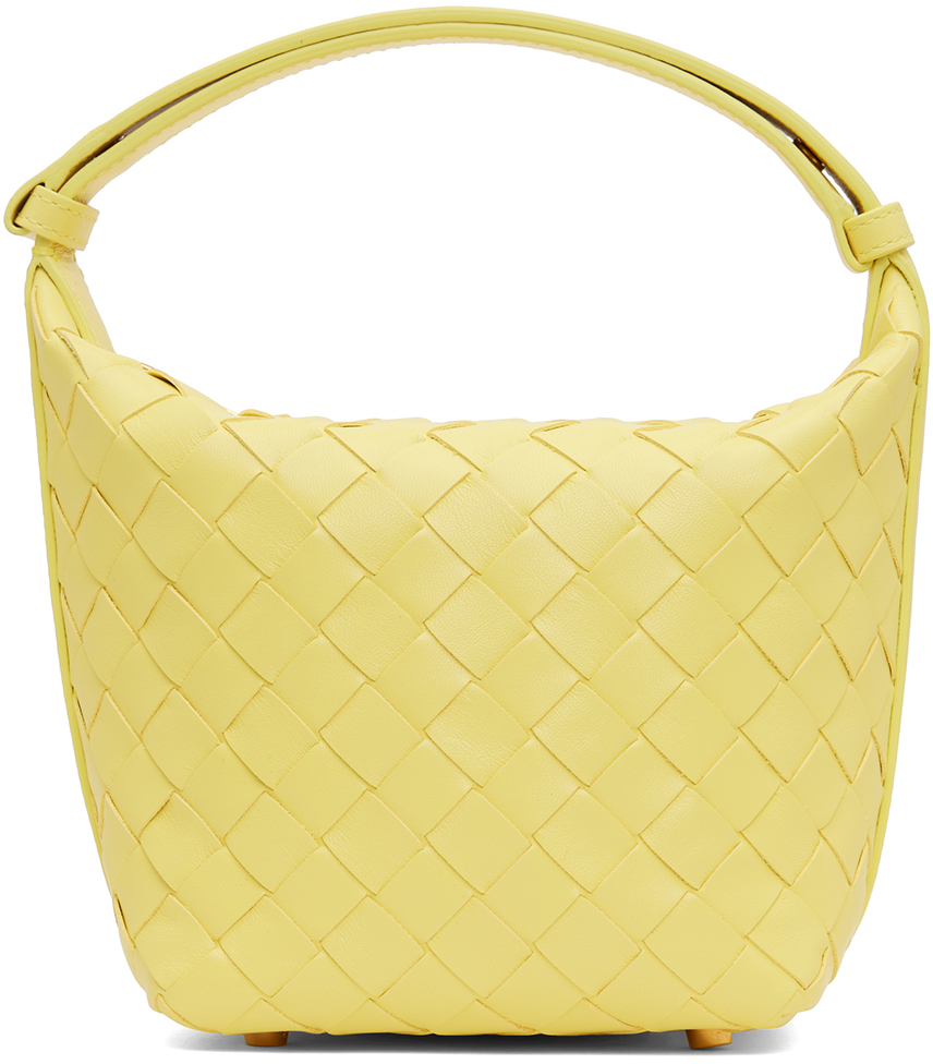 Bottega イエロー Candy Wallace バッグ SSENSE 日本