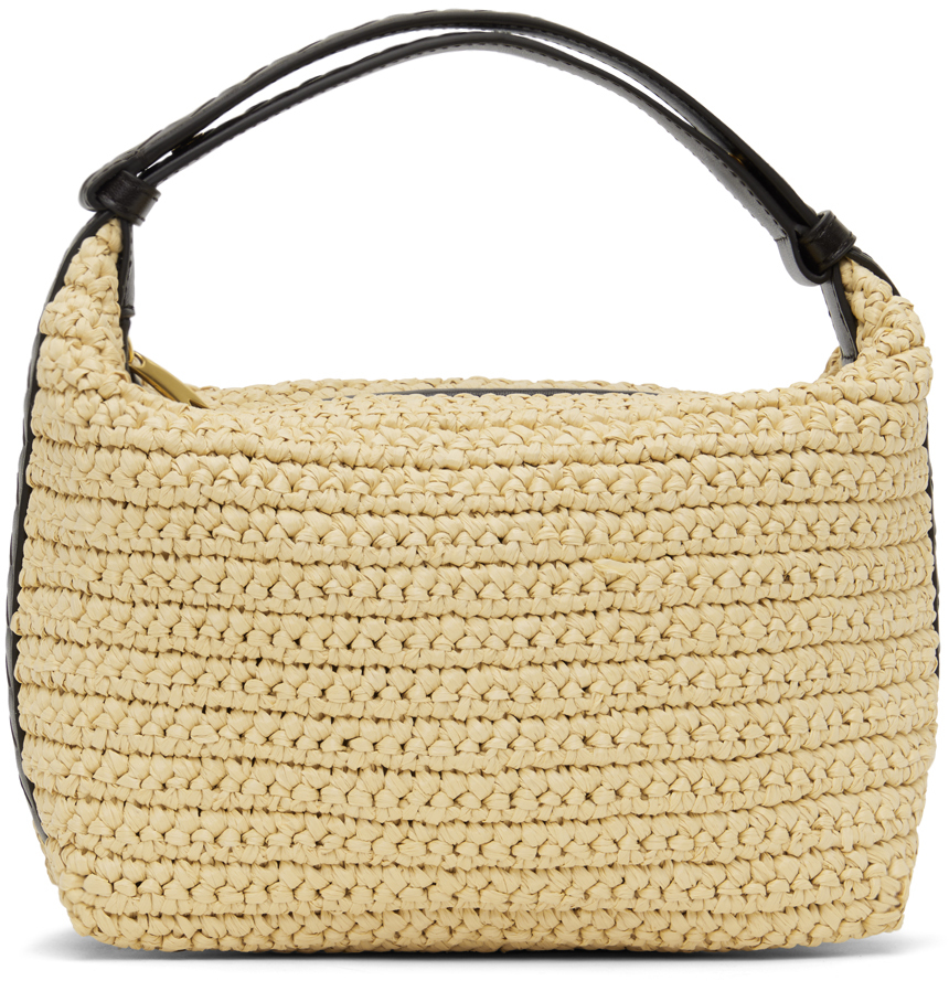 bottega raffia bag