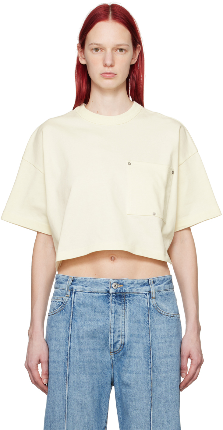 Off-White Cropped T-Shirt