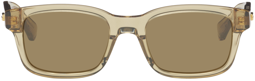 Brown Square Sunglasses