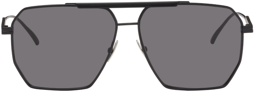 Black Classic Aviator Sunglasses