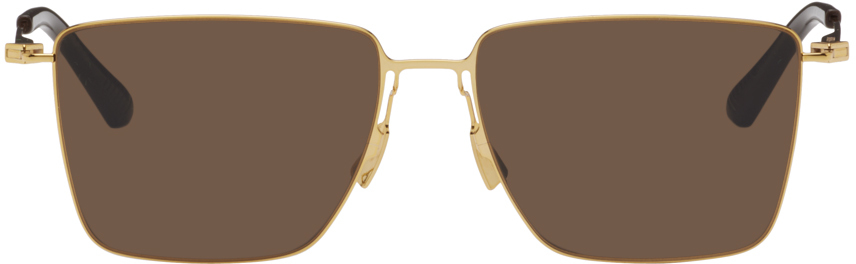 Gold Ultrathin Sunglasses