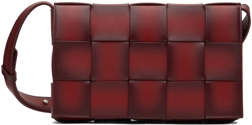 Sac à Main Moyen Motif Photo – Rouge Bordeaux – Cuir PU – Neuf Avec étiquettes
