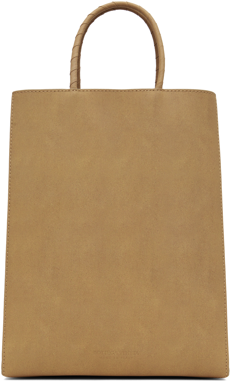 Beige 'The Small Brown Bag' Tote