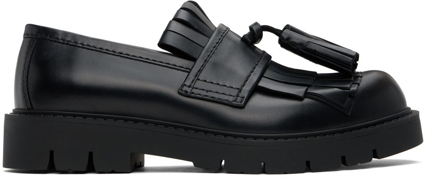 BOTTEGA VENETA Haddock 面倒 loafers black 39