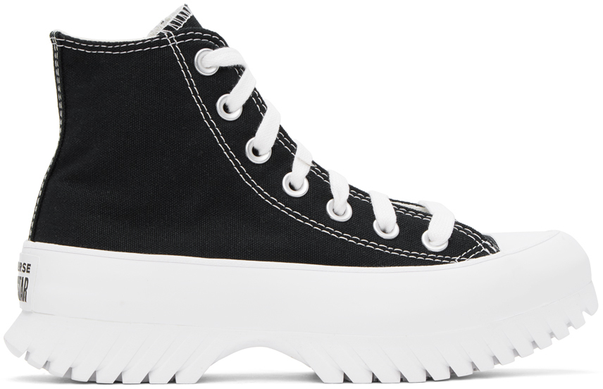 Shop Converse Black Chuck Taylor All Star Lugged 2.0 Sneakers In Black/egret/white