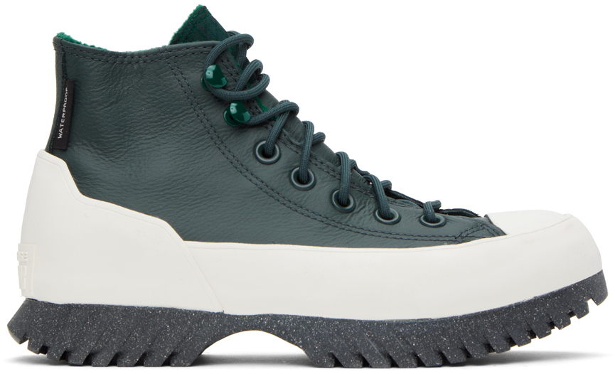 Shop Converse Green Chuck Taylor All Star Lugged Winter 2.0 Sneakers In Pines/dragon Scale