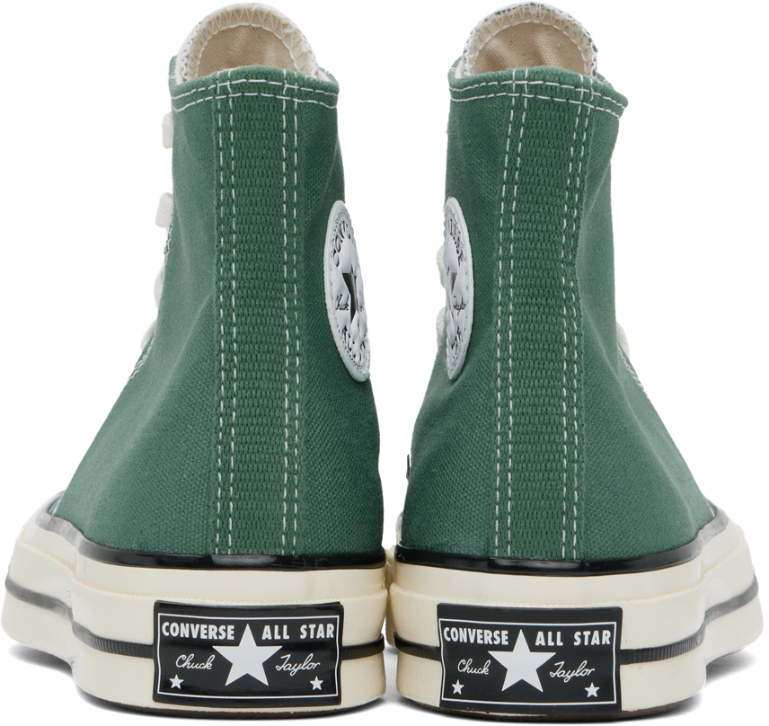 Converse Green Chuck 70 Vintage Canvas Sneakers In Admiral Elm/egret/bl