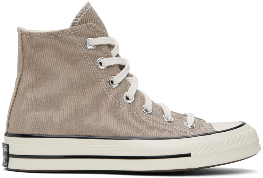 Taupe Chuck 70 High Top Sneakers