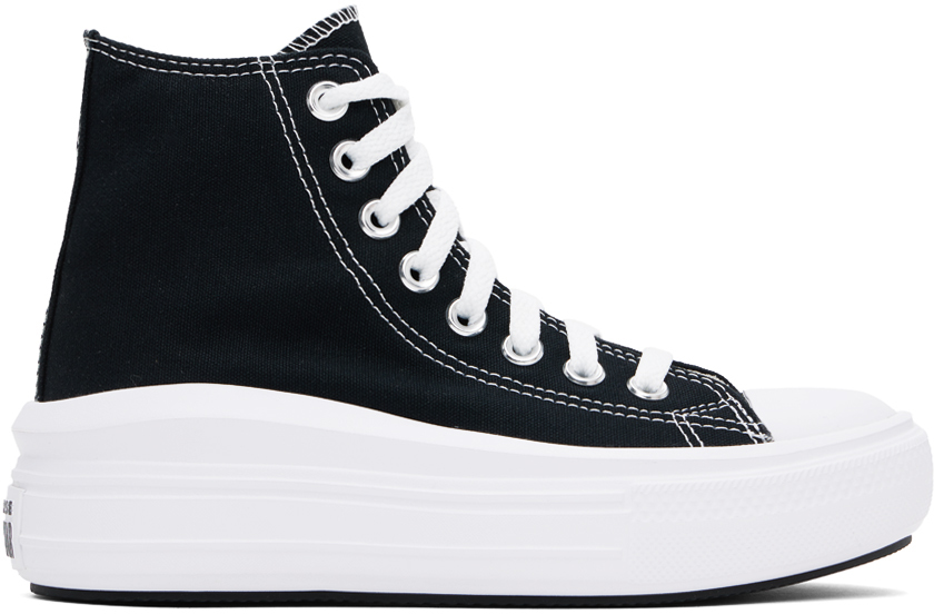 Black & White Chuck Taylor All Star Move High Top Sneaker