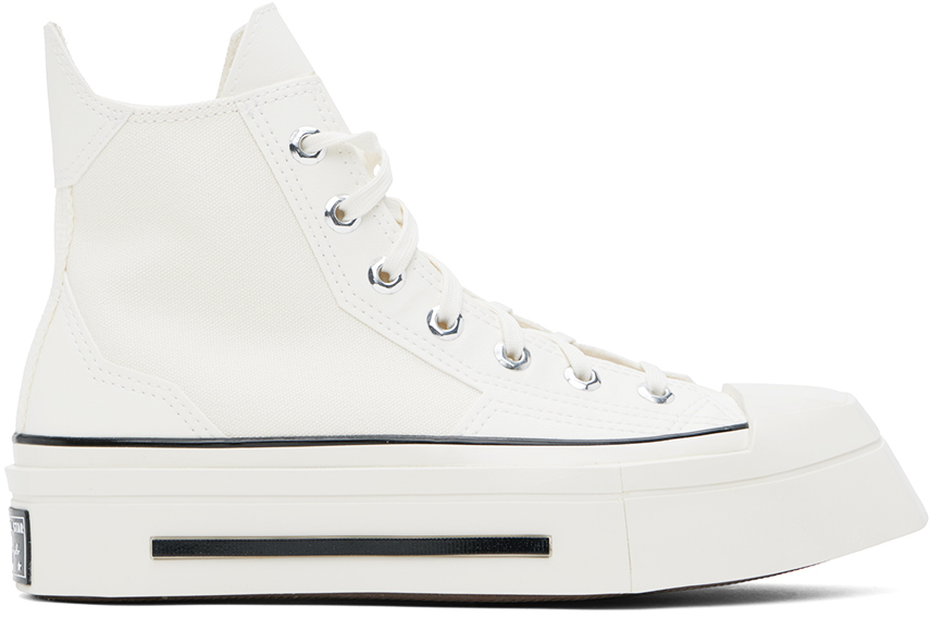 converses montantes blanches