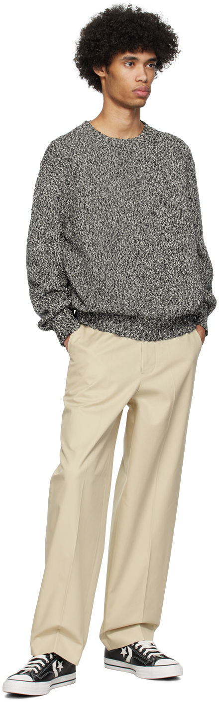 Converse All Star Canvas Star Player 76 Low Top Sneakers With Contras In Black/vintage White/