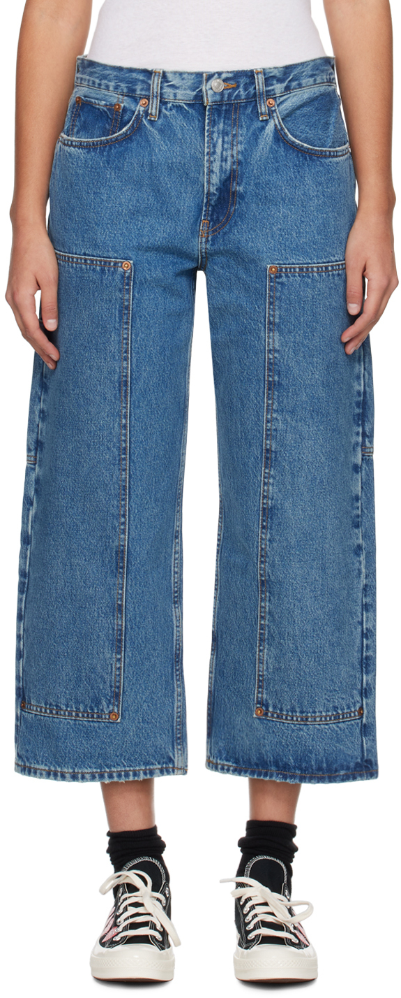 Blue 'The Shortie' Jeans