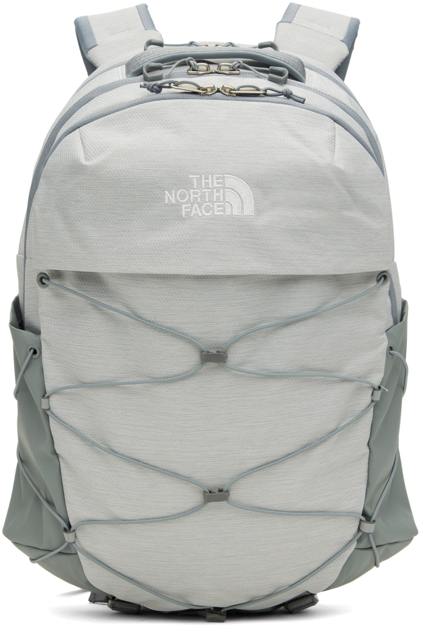 The North Face Gray Borealis Backpack In Ep4 Tnf White Metall