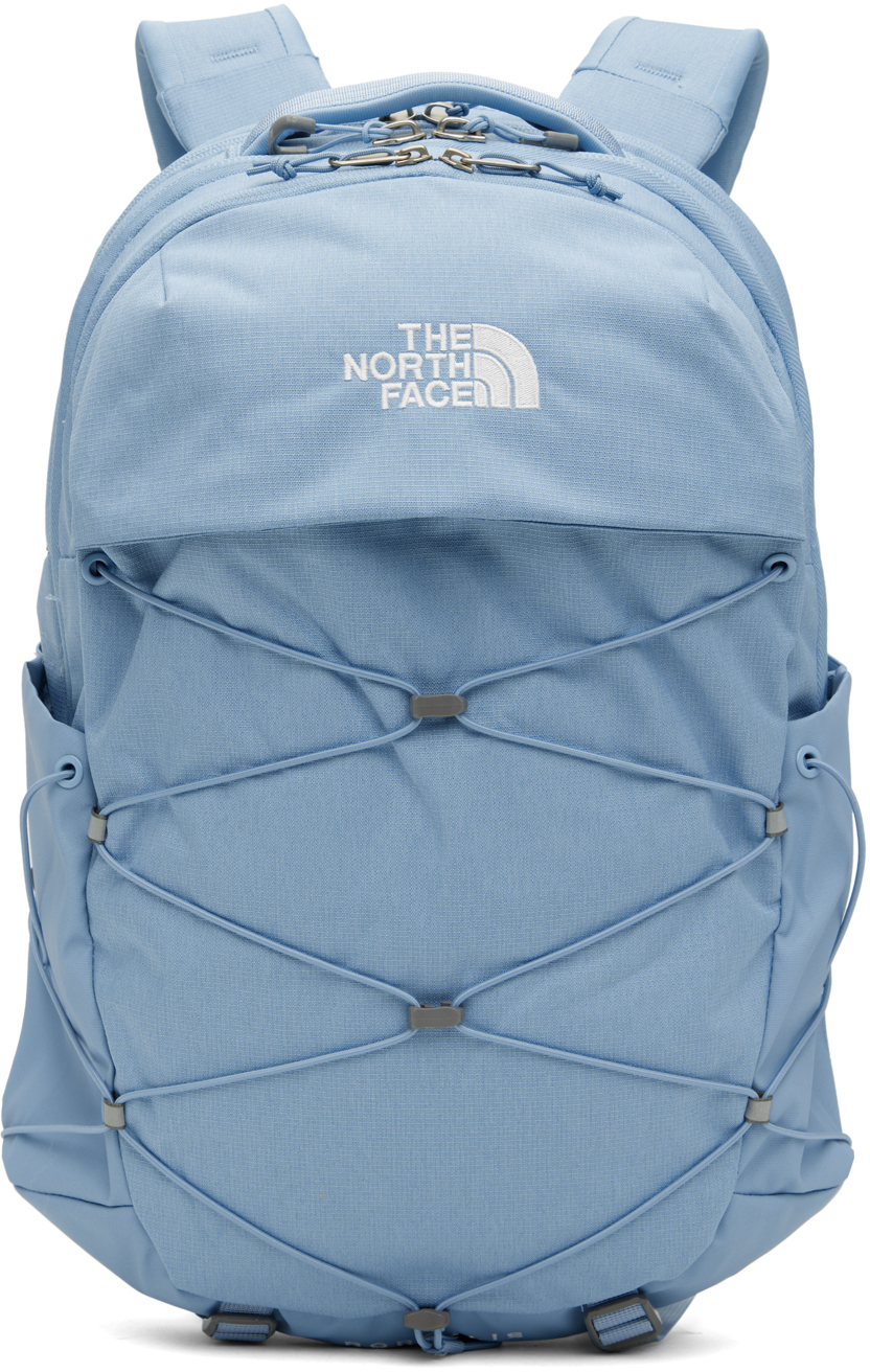 The North Face Blue Borealis Backpack In Yof Steel Blue Dark