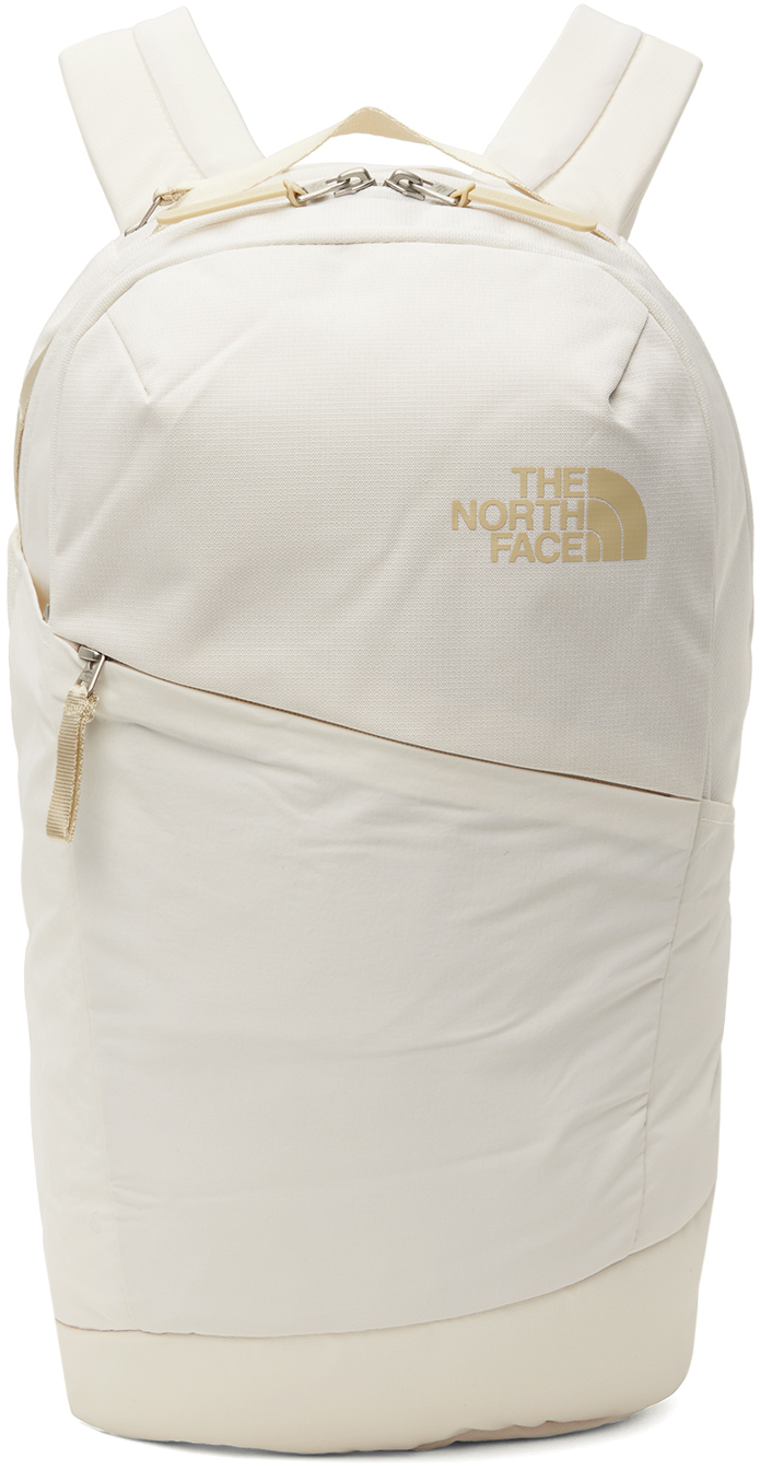 Shop The North Face Off-white Isabella 3.0 Backpack In Iyi Gardenia White D
