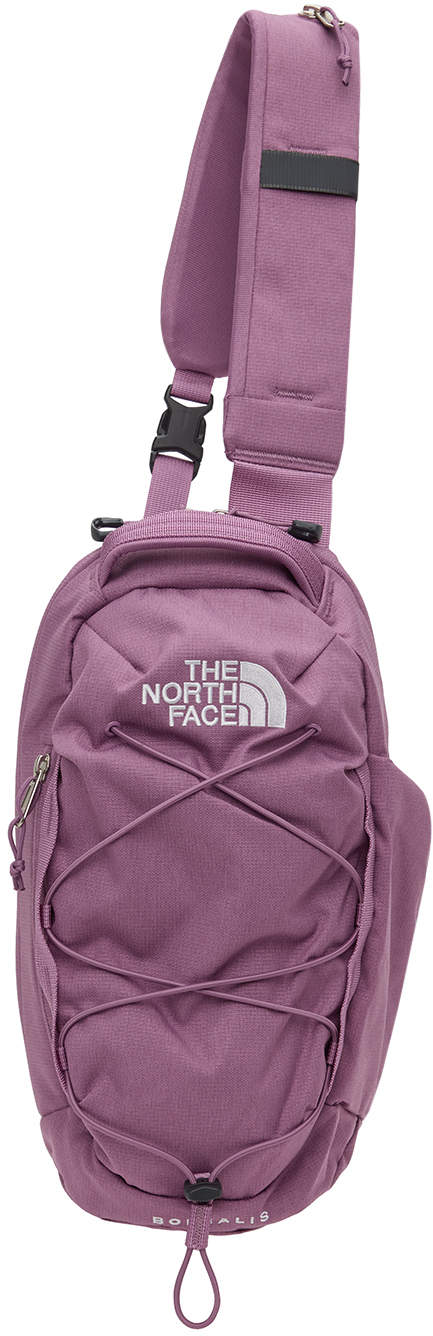 Shop The North Face Purple Borealis Sling Backpack In Yix Dusk Purple Ligh