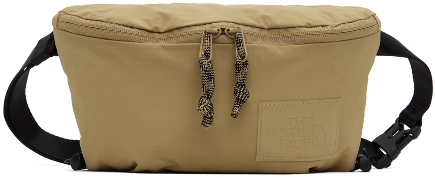 The North Face: Tan Never Stop Lumbar Pouch | SSENSE Canada