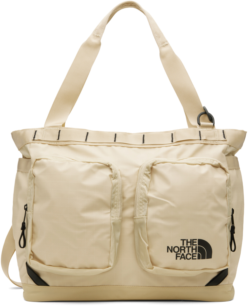 The North Face Beige Base Camp Voyager Tote In Neutral