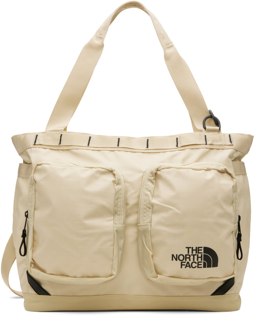 Beige Base Camp Voyager Tote by The North Face on Sale