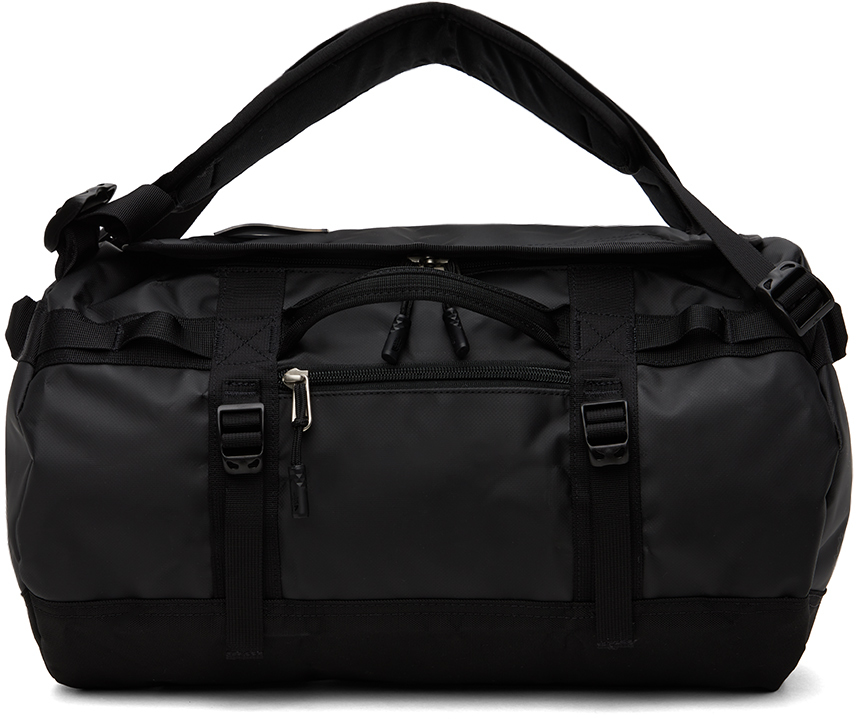Shop The North Face Black Base Camp Xs Duffle Bag In Ky4 Black/white