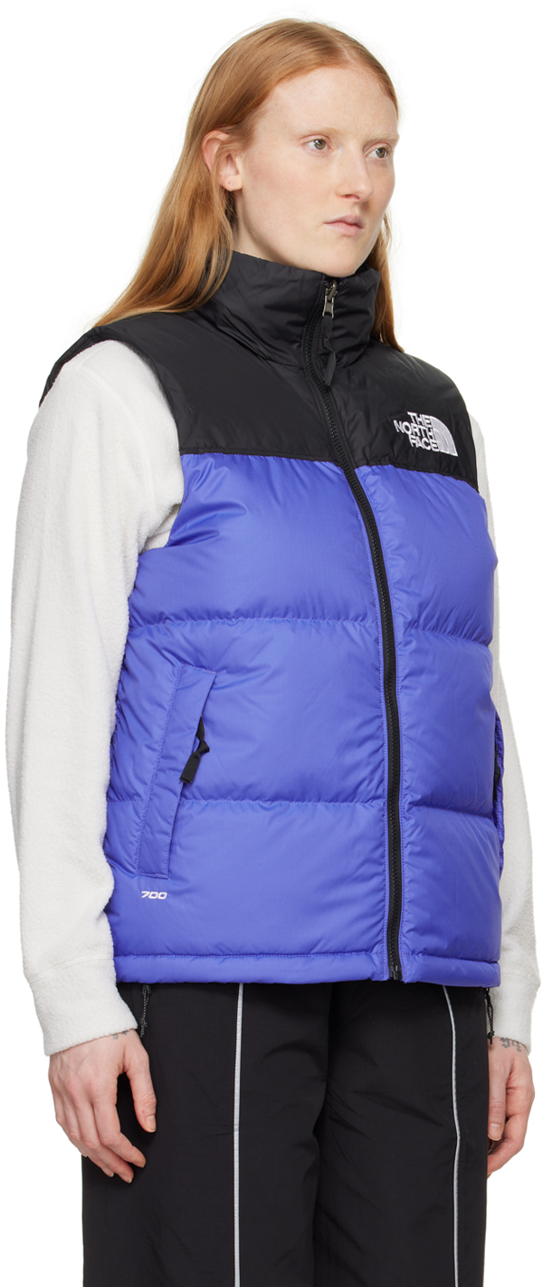 THE NORTH FACE BLUE 1996 RETRO NUPTSE DOWN VEST