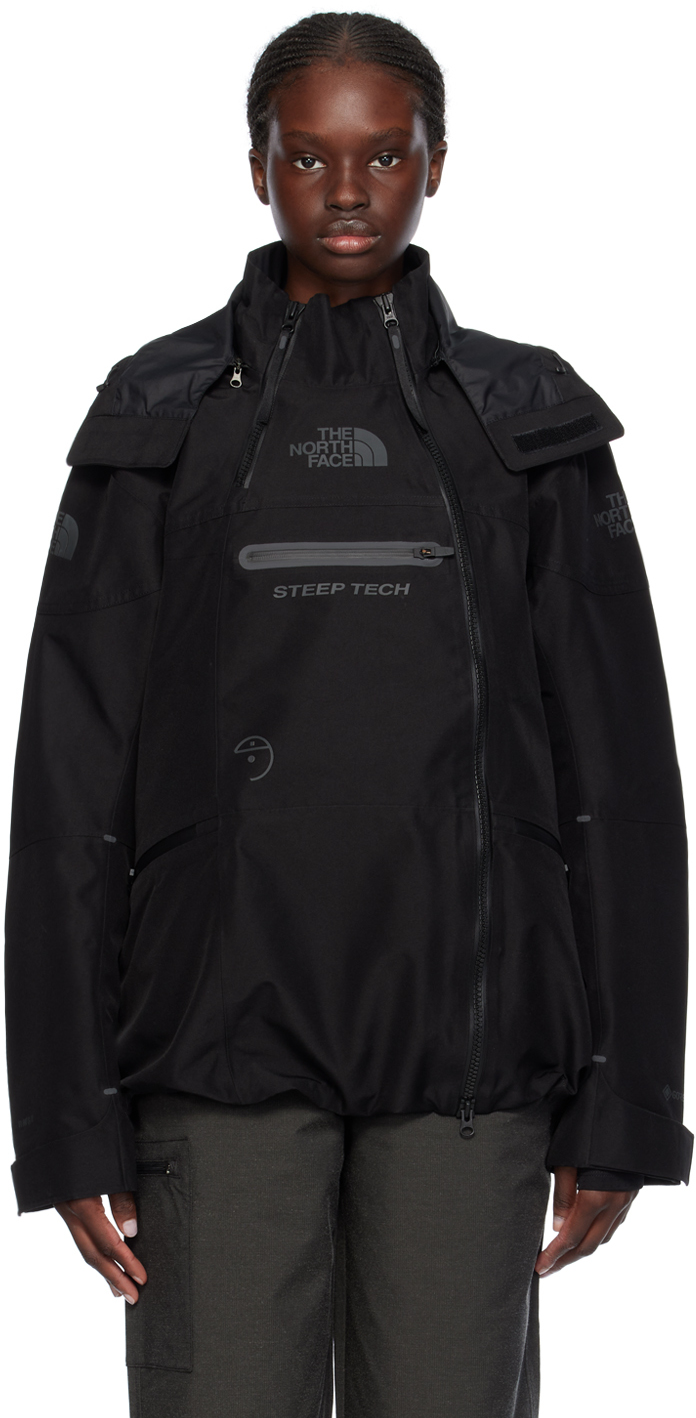 The North Face: Black Paneled Sport Top