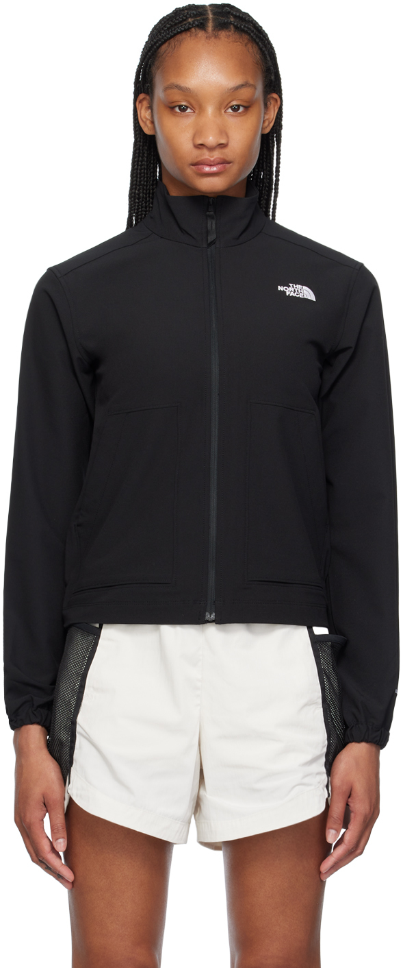 The North Face Black Willow Stretch Jacket In Jk3 Tnf Black