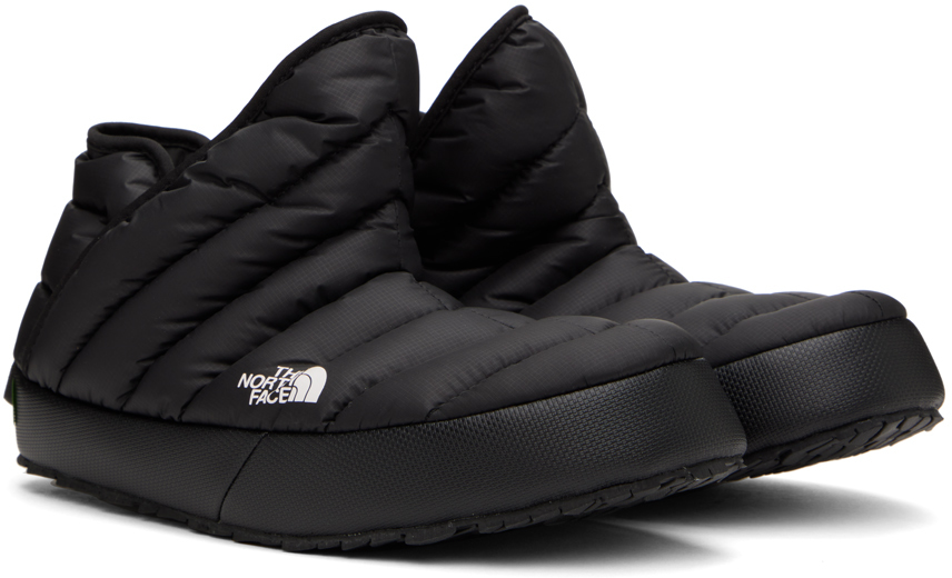 THE NORTH FACE BLACK TRACTION ANKLE BOOTS 