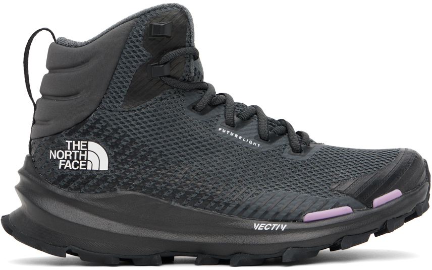 The North Face Black Vectiv Fastpack Mid Futurelight Boots In Kt0 Tnf Black/asphal
