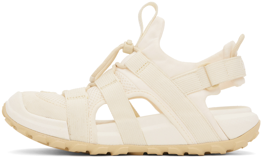 The North Face Explore Camp Sandals In Tob White Dune/grave