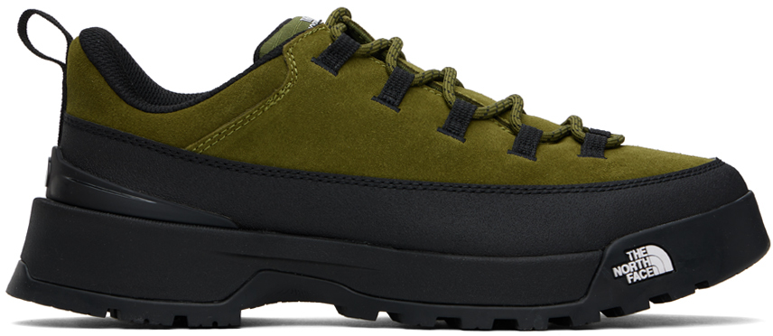 Shop The North Face Khaki Glenclyffe Urban Low Sneakers In Rmo Forest Olive/tnf