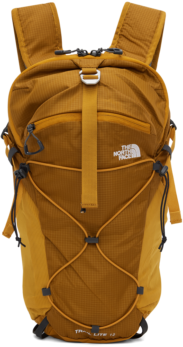 Shop The North Face Tan Trail Lite 12 Backpack In Tea Tim Tan-citr Yel