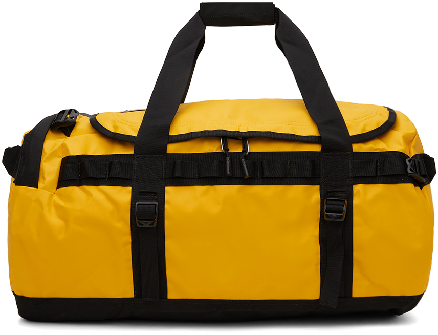 The North Face Yellow Base Camp M Duffle Bag SSENSE